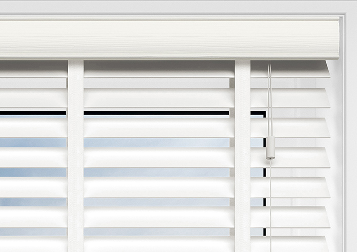 Ecowood Deluxe, Cotton White Satin - Twist&Fit Venetian Blind - Image 9